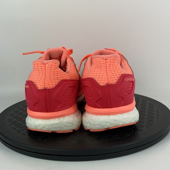 Adidas Supernova Glide Boost 8 Red Athletic Running Shoes AF6558 Women's Size 6 - Picture 6 of 11